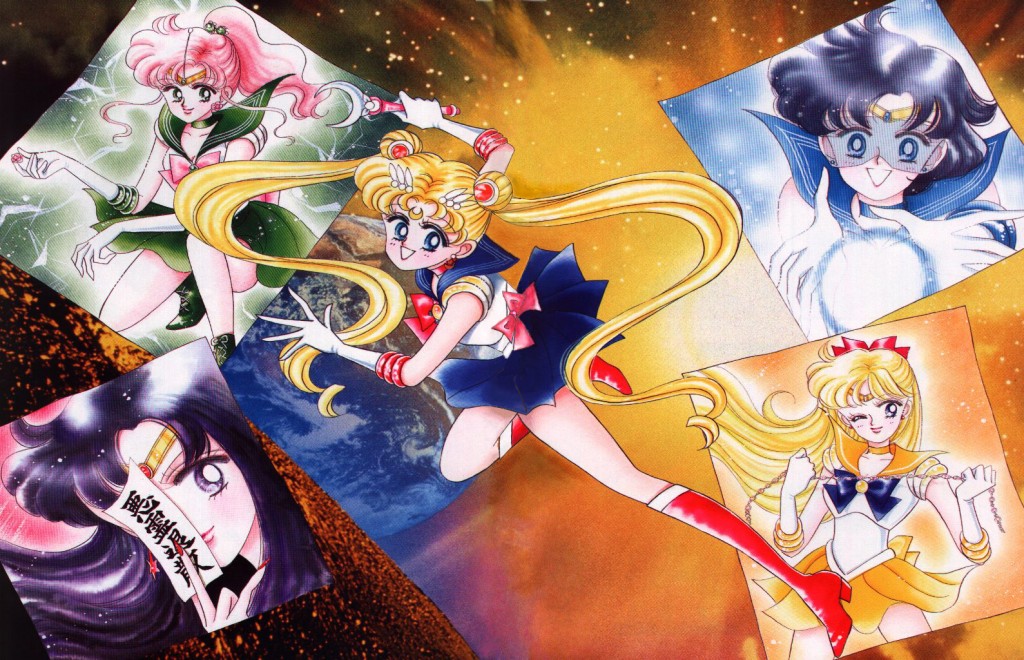 The Five Inner Senshi