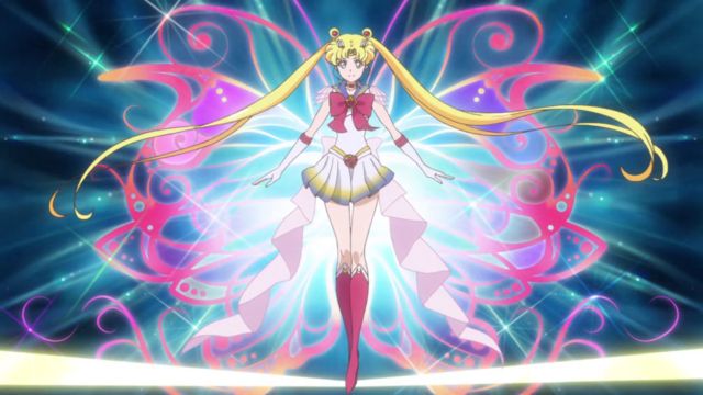 Transforming Into Super Sailor Moon