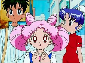 ChibiUsa doesn't technically wear a uniform...