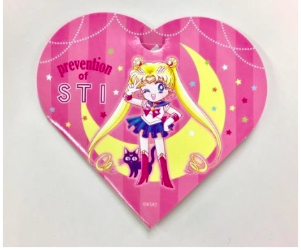 Sailor Moon STI Condom (Front)