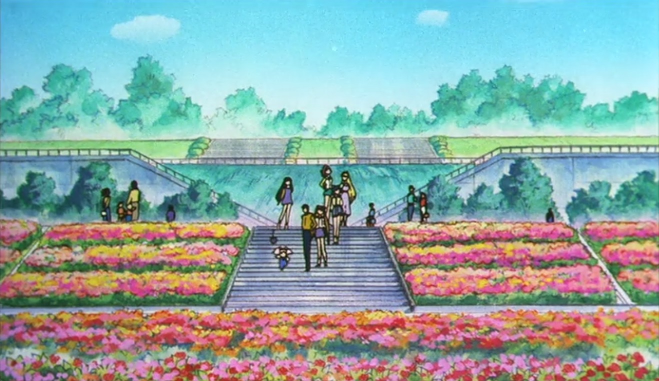 Flower Garden in the Sailor Moon R Movie