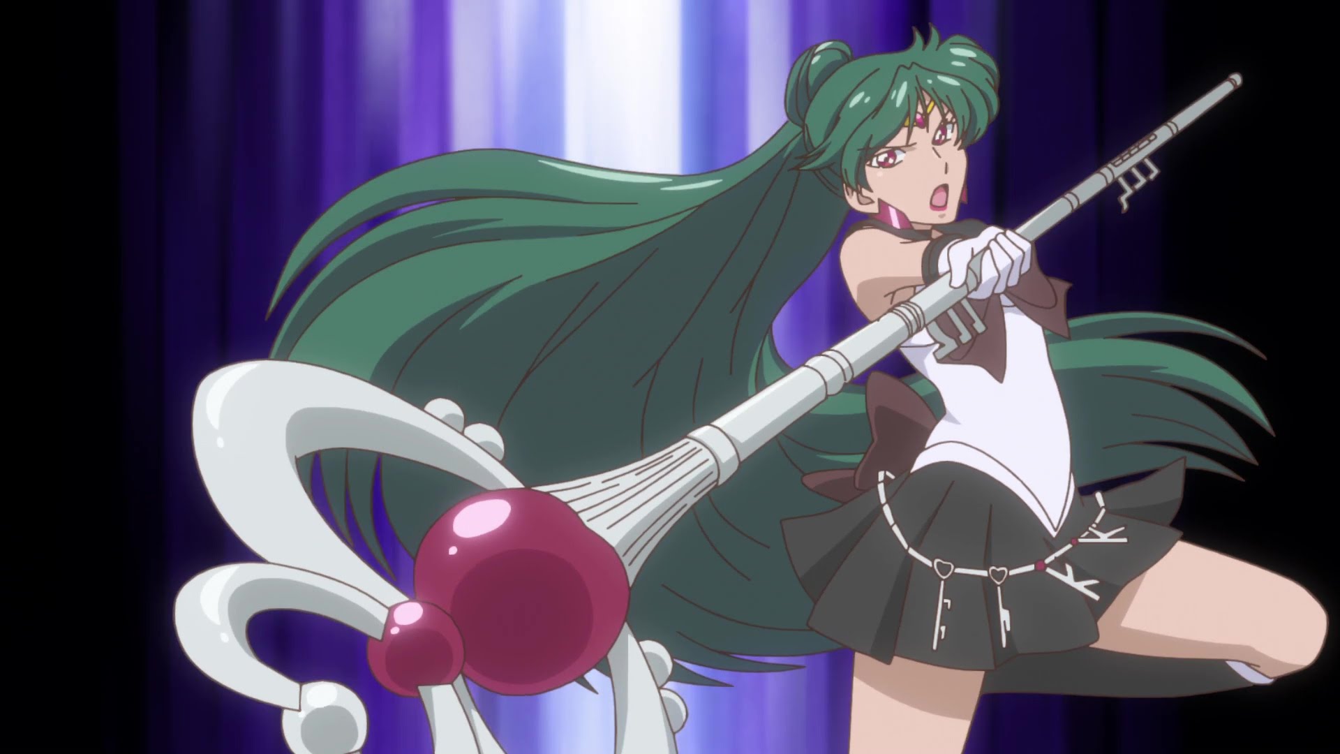 why does sailor pluto look different from the rest