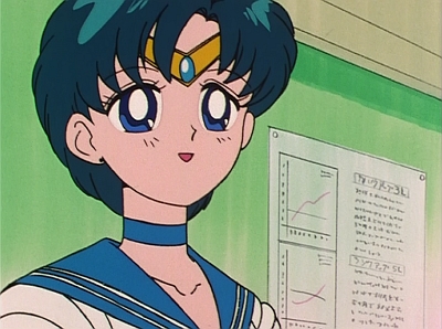 Sailor Mercury trusts cold, hard science over mysticism!