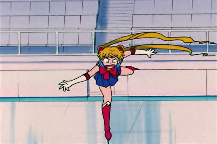 Grace isn't exactly what Usagi is known for...