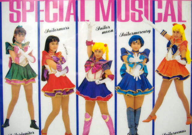 Resultado de imagen de sailor moon musical 1993