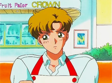 Motoki's sad that someone can't spell paRlor
