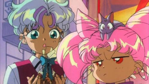 ChibiUsa wishes the conversation about sweets would never end