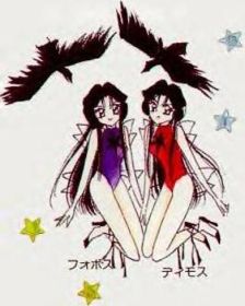 Are Phobos and Deimos Sailor Soldiers in Training  Tuxedo Unmasked