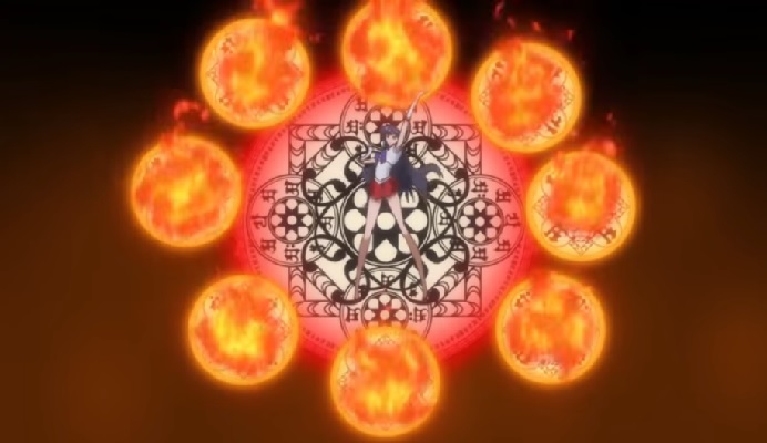 The mandala, it burns!!