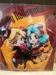 Haruka and Michiru acrylic stand