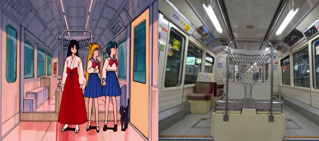 Tokyo Monorail in episode 13