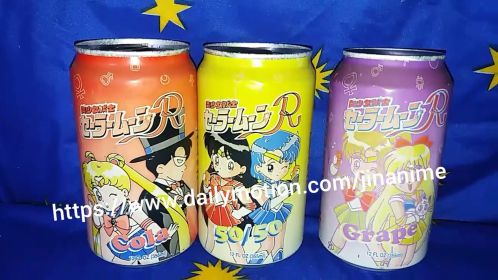 Apparently other Sailor Moon soda flavors were made, too