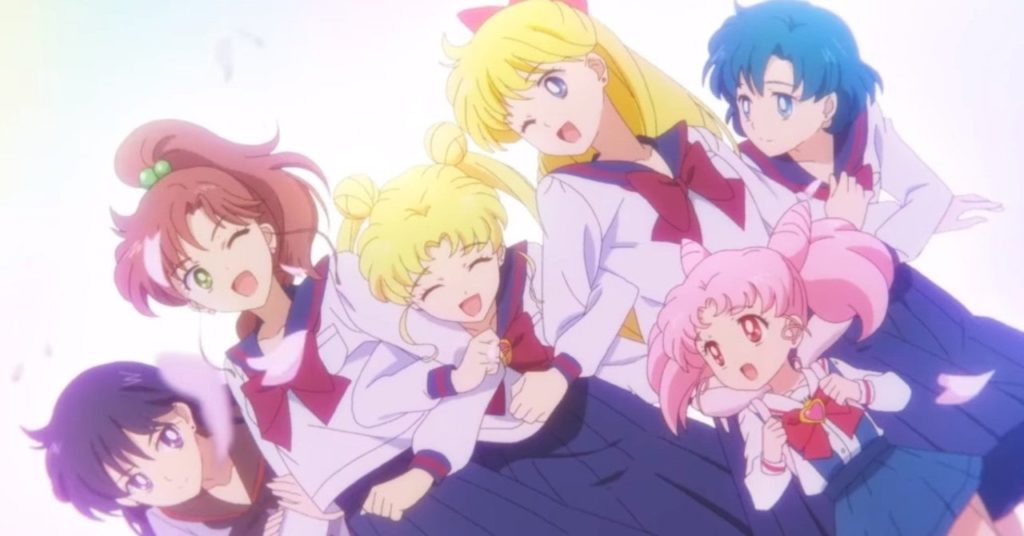 Usagi and her Sailor Crew
