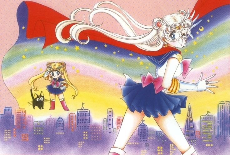 Sailor Moon & her Sidekick: Super (Deformed) Sailor Moon